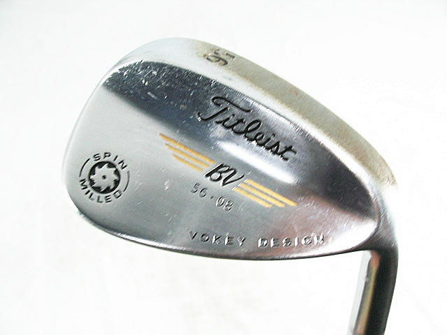 タイトリスト ボーケイ ウェッジ スピンミルド2009(ニッケルクロム)56.08