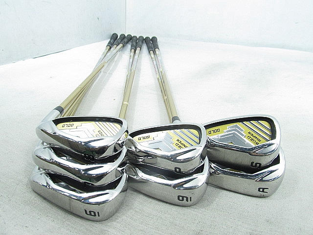 カタナゴルフ SWORD スナイパー ゴールド アイアン