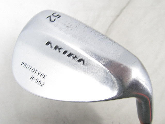 ★アキラ プロトタイプ H-552 & H558★52度 & 58度★2本セット 製品情報 | AKIRA | アキラプロダクツ 公式ホームページ