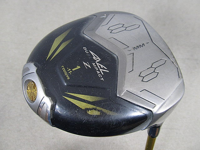 ツルヤゴルフ アクセル DUAL IMPACT Z MM ドライバー 2009