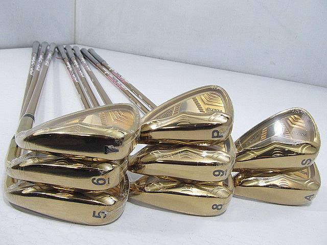 カタナゴルフ VOLTIO NINJA MODEL J GOLD アイアン 2017