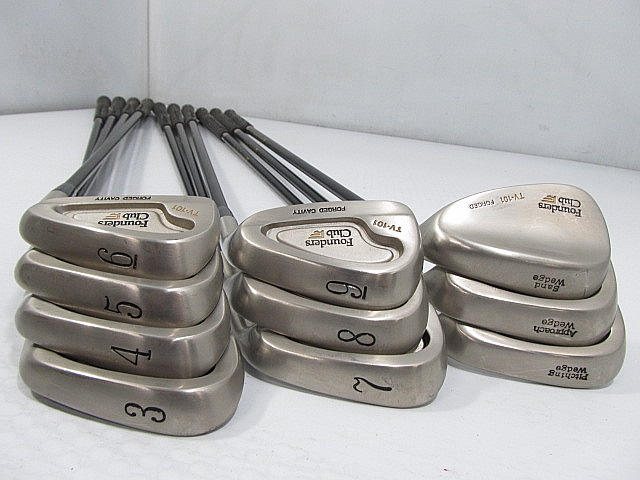 レア！Founders Club TV-101 FORGED ８本 ファウンダース TV101フォージドアイアン - ゴルフデータベース