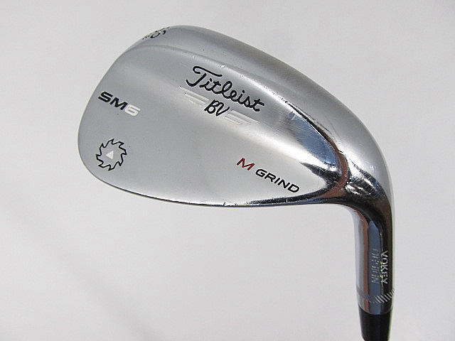 タイトリスト ボーケイ ウェッジ スピンミルド SM6 (ツアークロム)56.08M(USA仕様)