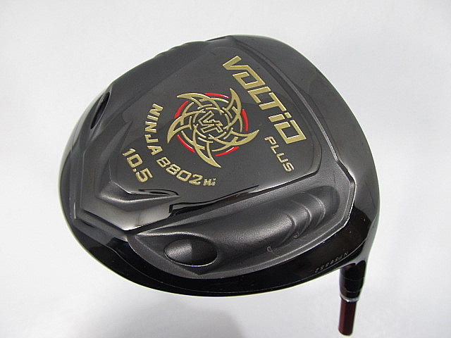 カタナゴルフ VOLTIO NINJA PLUS 8802Hi BLACK ドライバー 2018 (超高反発)