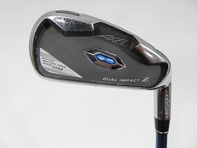 ツルヤゴルフ アクセル DUAL IMPACT Z HM アイアン 2009