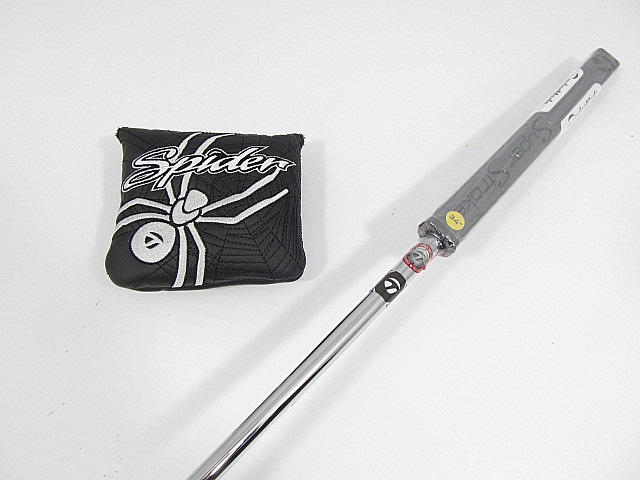 テーラーメイド スパイダー SR プラチナム/ホワイト シングルベンド パター 2021