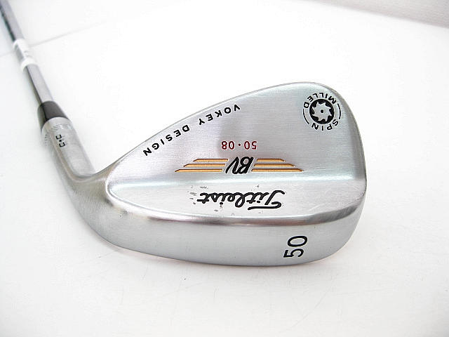 タイトリスト ボーケイ ウェッジ スピンミルドC-C(ツアークローム)50.08