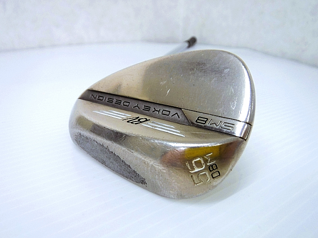 タイトリスト ボーケイ ウェッジ スピンミルド SM8 (ブラッシュドスチール)56.08M(日本仕様)