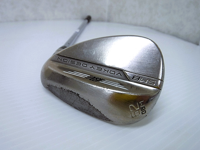 タイトリスト ボーケイ ウェッジ スピンミルド SM8 (ブラッシュドスチール)62.08M(日本仕様)